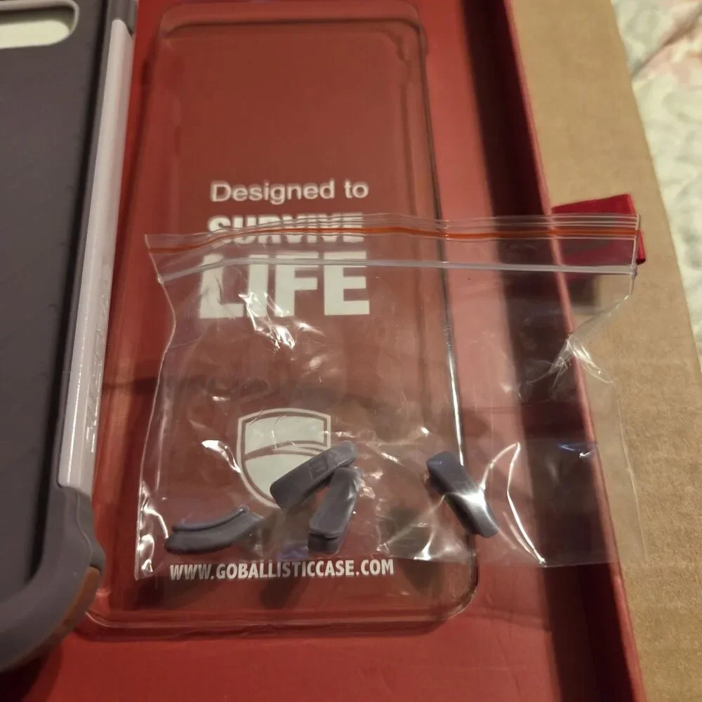 Ballistic Samsung Galaxy S 10 Phone Tough Jacket 6ft Drop Test  Light Purple